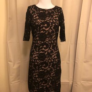 Lace Holiday Party Dress. R&K. Size 6